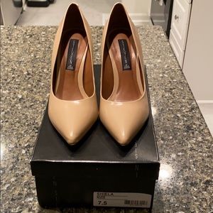 Steven by Steve Madden Sheila nude pump heel